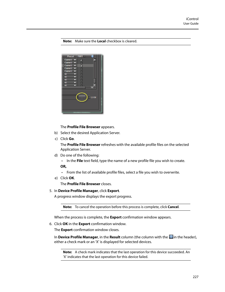 Grass Valley iControl V.6.02 User Manual | Page 237 / 610