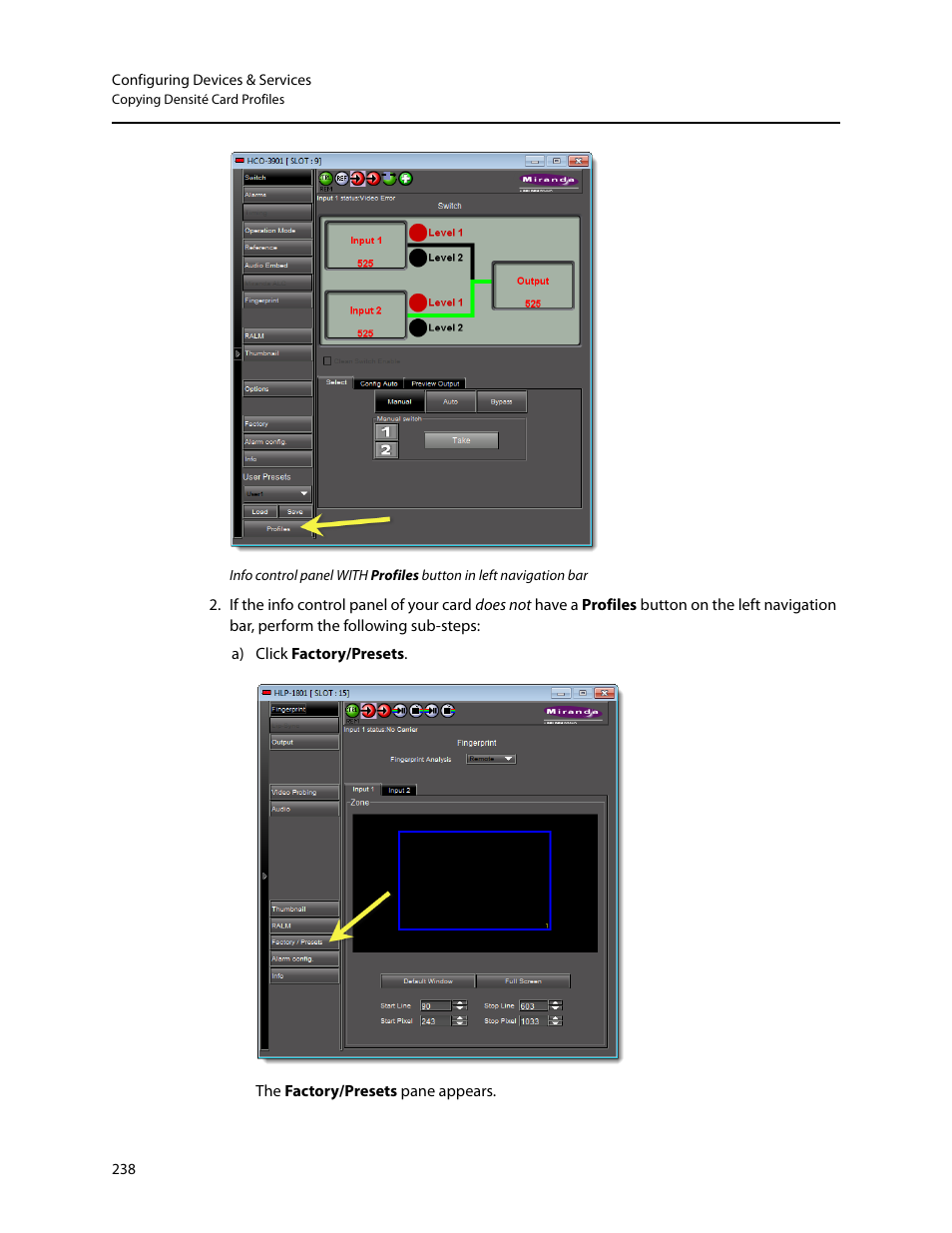 Grass Valley iControl V.6.02 User Manual | Page 248 / 610