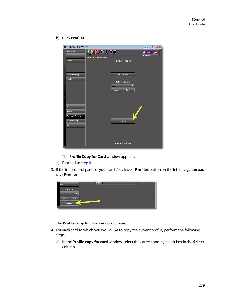 Grass Valley iControl V.6.02 User Manual | Page 249 / 610