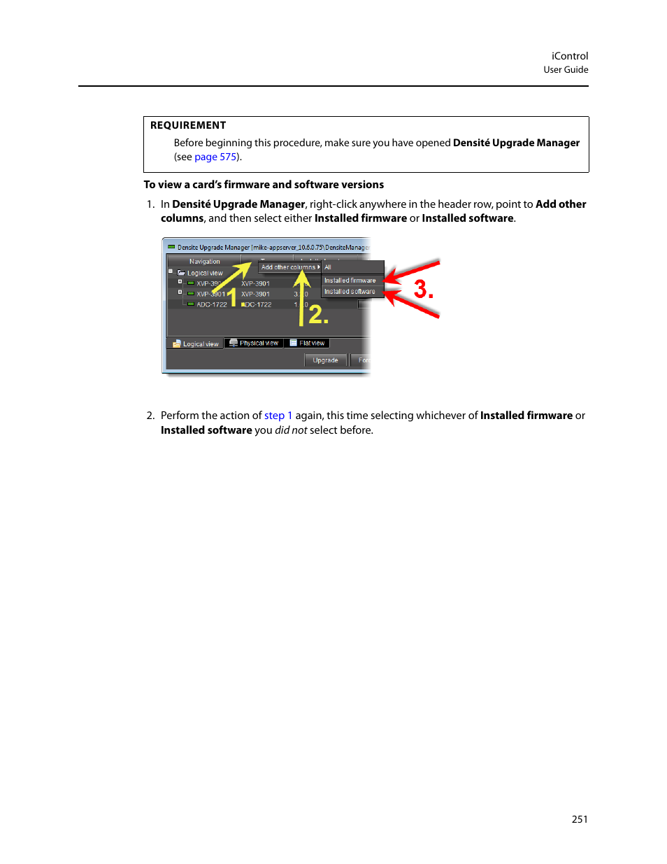Grass Valley iControl V.6.02 User Manual | Page 261 / 610