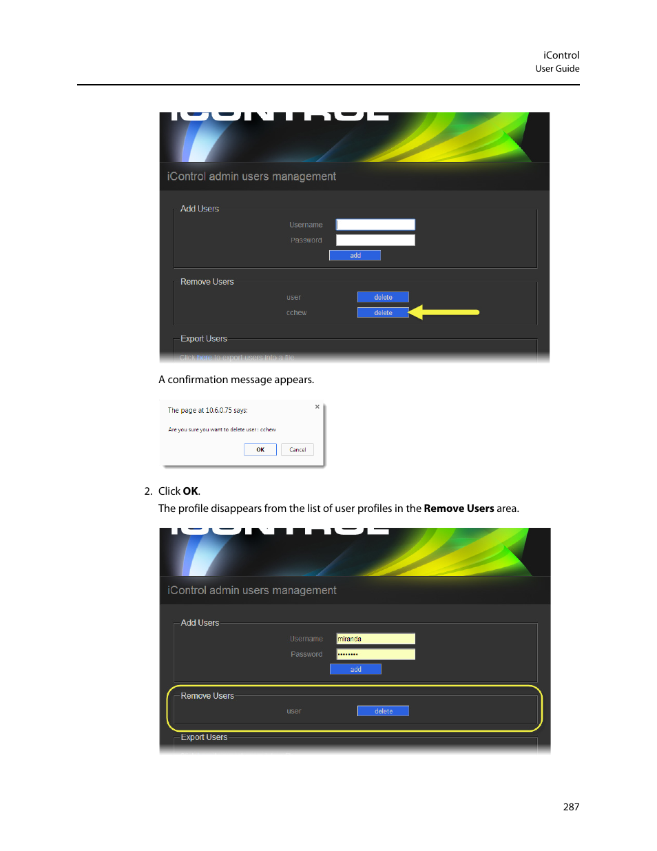 Grass Valley iControl V.6.02 User Manual | Page 297 / 610