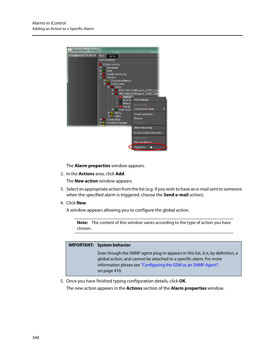 Grass Valley iControl V.6.02 User Manual | Page 354 / 610
