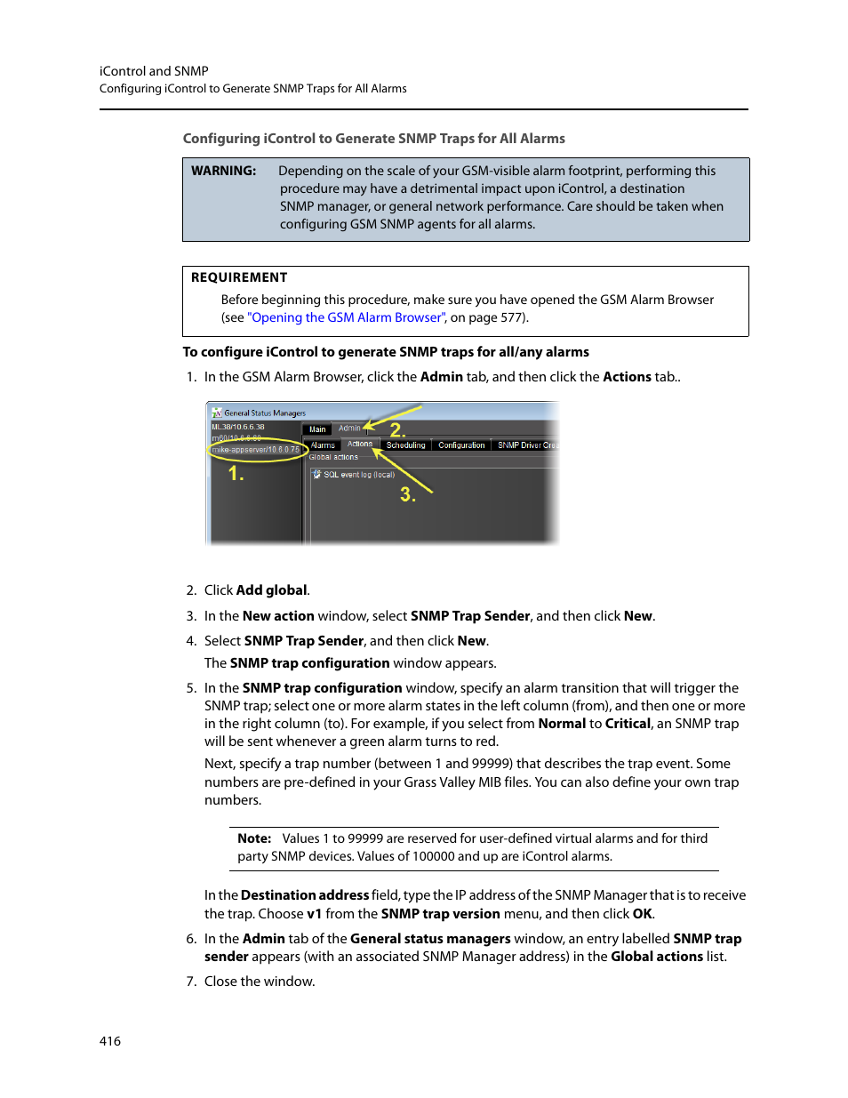 Grass Valley iControl V.6.02 User Manual | Page 426 / 610