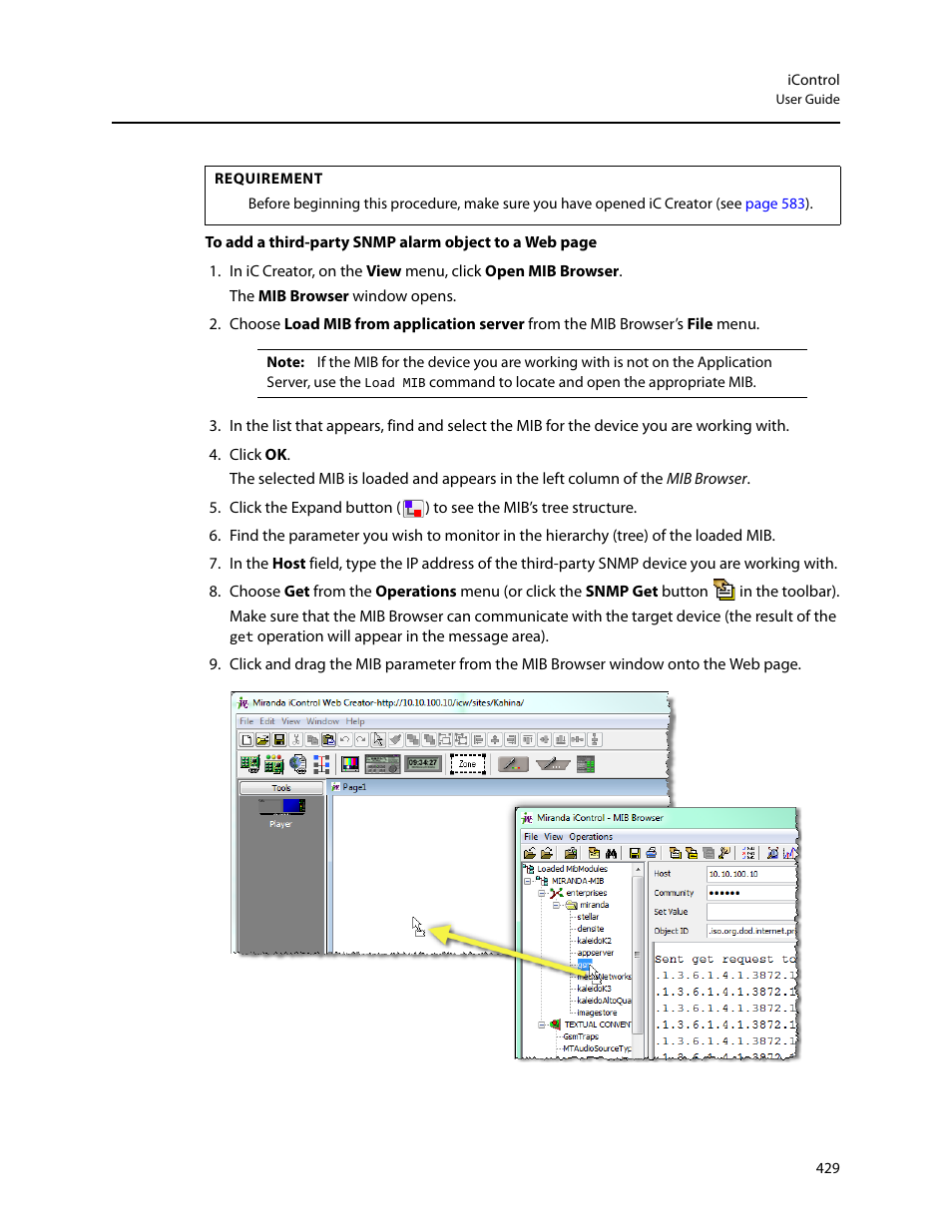 Grass Valley iControl V.6.02 User Manual | Page 439 / 610