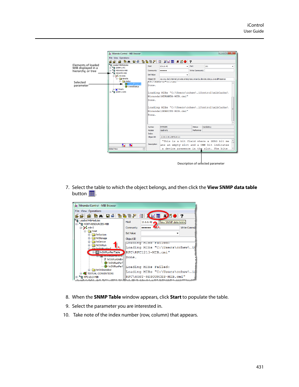 Grass Valley iControl V.6.02 User Manual | Page 441 / 610