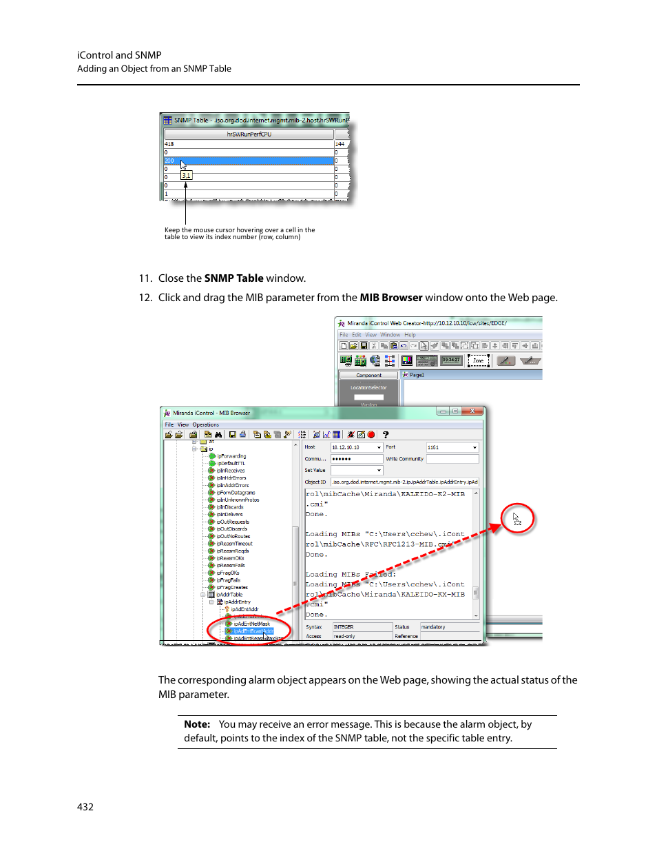 Grass Valley iControl V.6.02 User Manual | Page 442 / 610