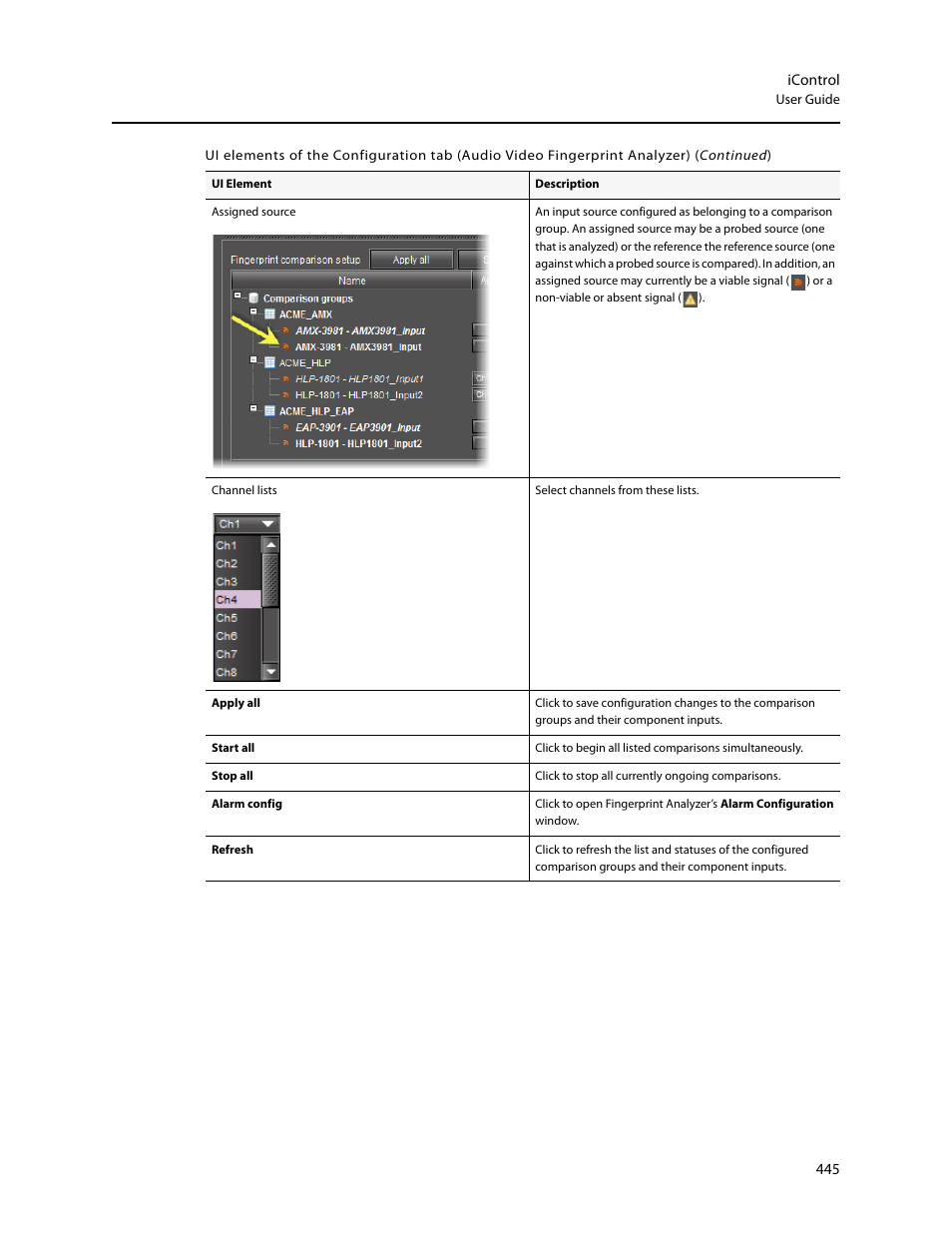 Grass Valley iControl V.6.02 User Manual | Page 455 / 610