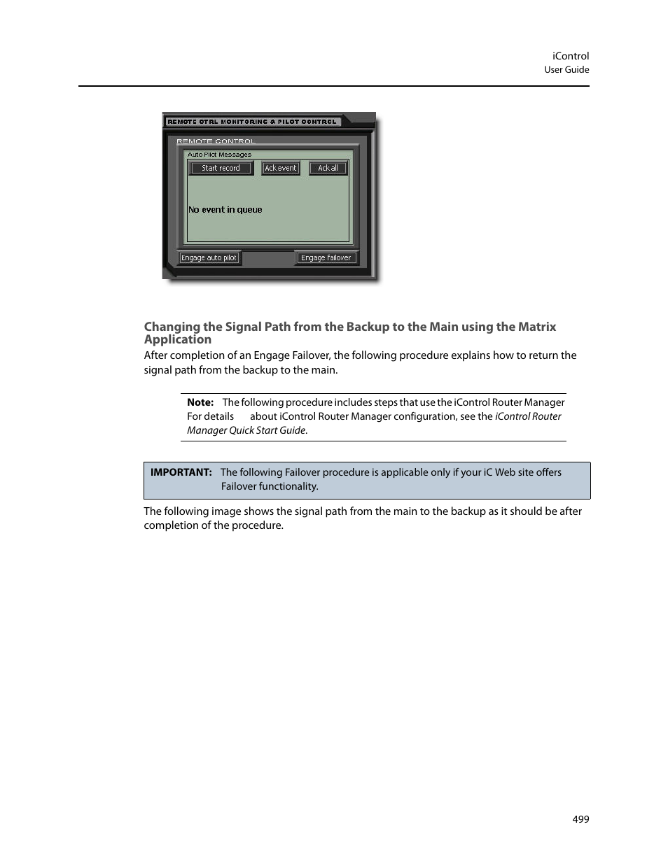 Grass Valley iControl V.6.02 User Manual | Page 509 / 610
