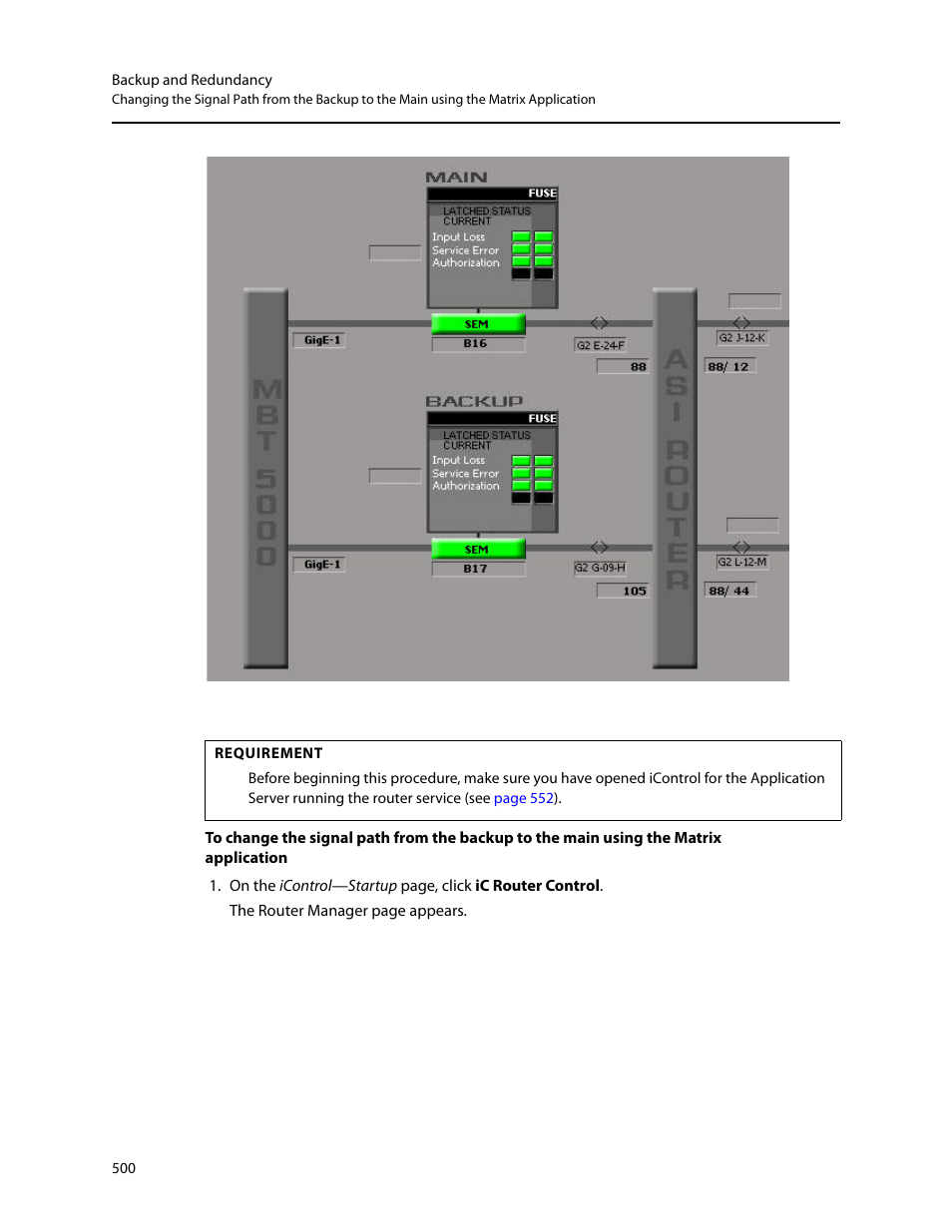 Grass Valley iControl V.6.02 User Manual | Page 510 / 610
