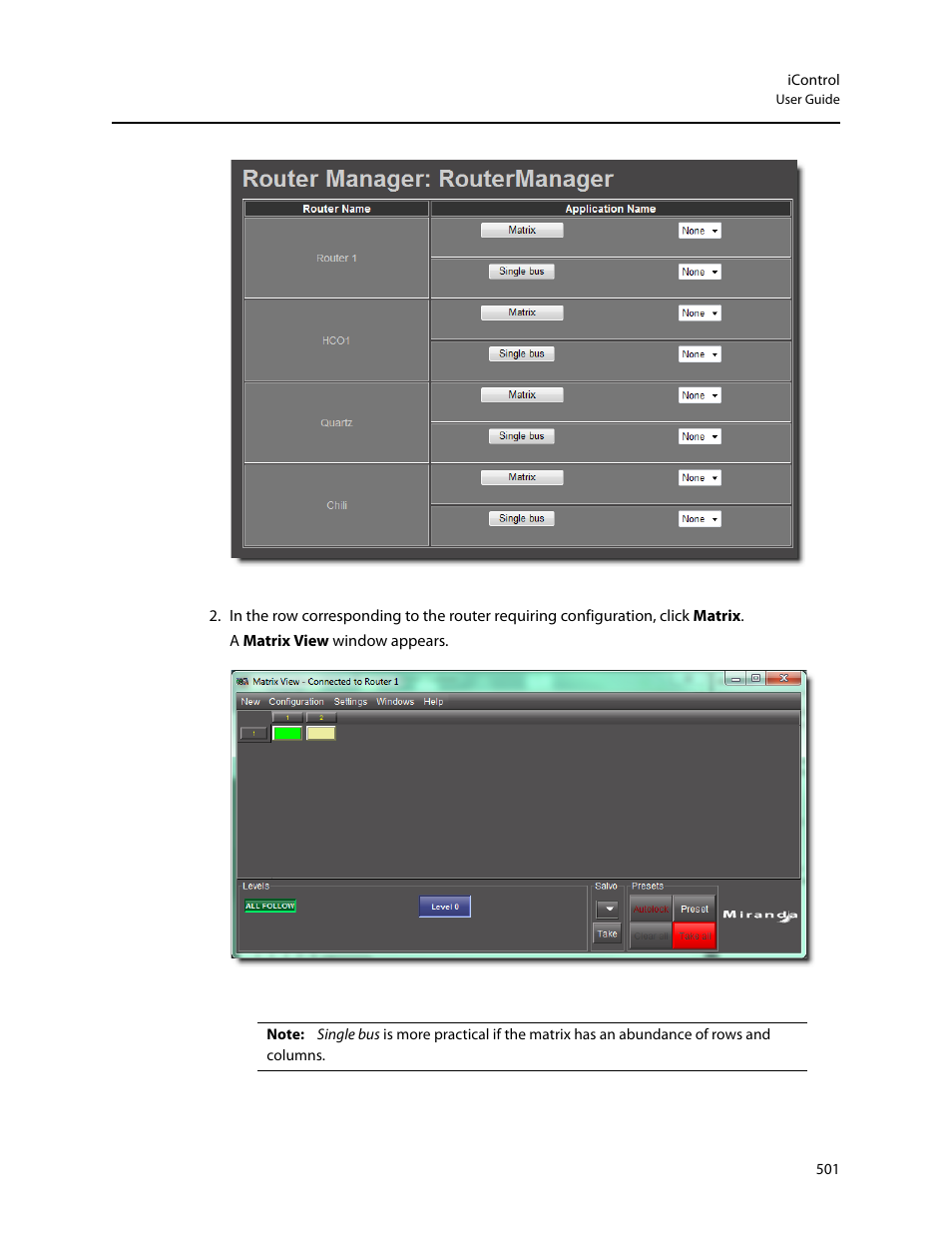 Grass Valley iControl V.6.02 User Manual | Page 511 / 610