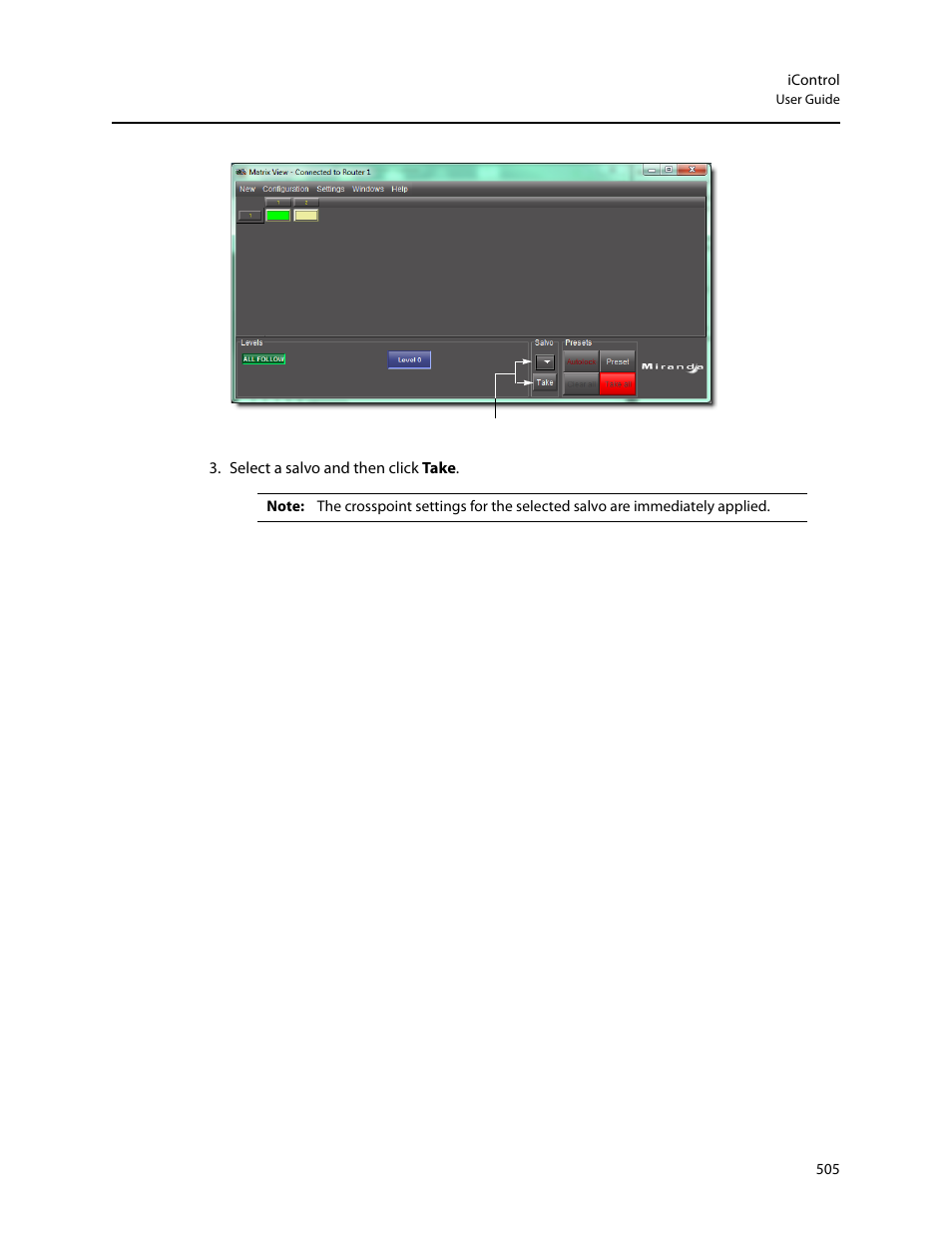 Grass Valley iControl V.6.02 User Manual | Page 515 / 610