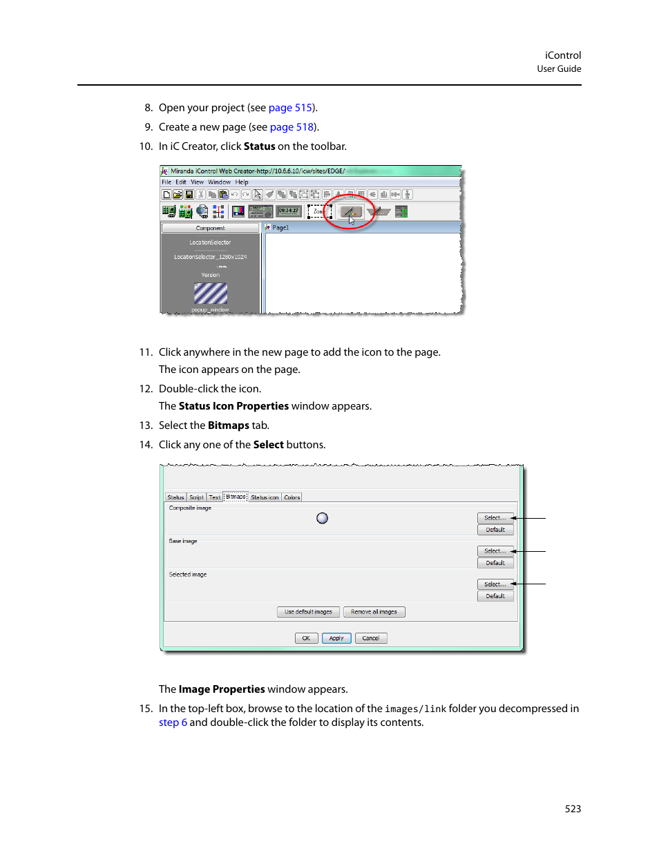 Grass Valley iControl V.6.02 User Manual | Page 533 / 610