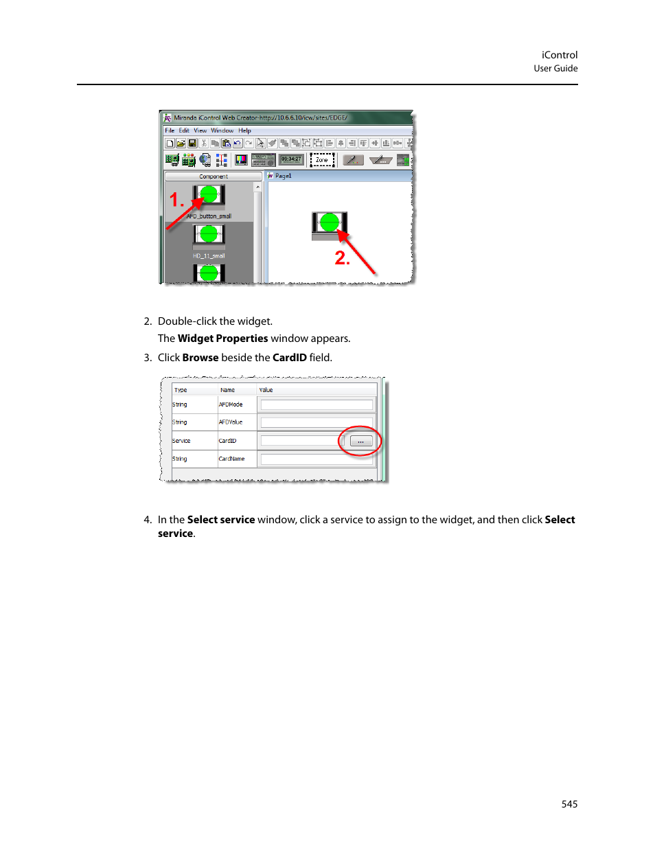 Grass Valley iControl V.6.02 User Manual | Page 555 / 610
