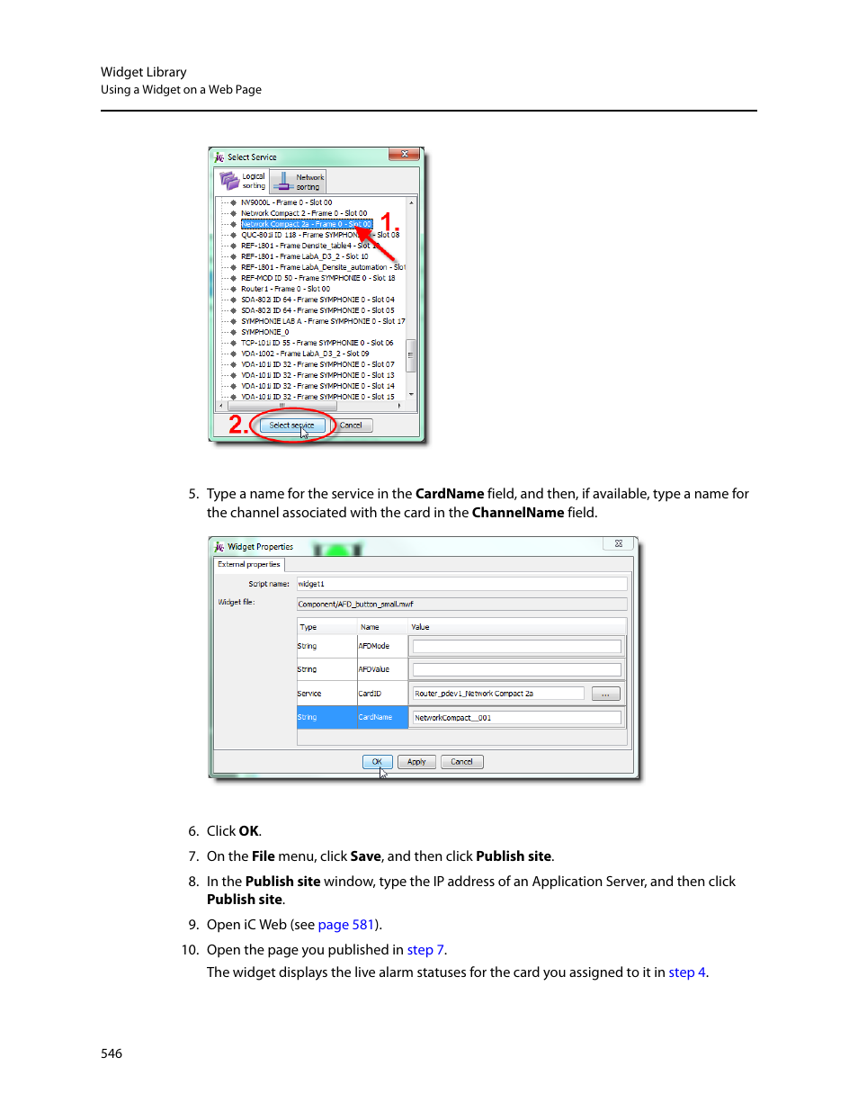 Grass Valley iControl V.6.02 User Manual | Page 556 / 610