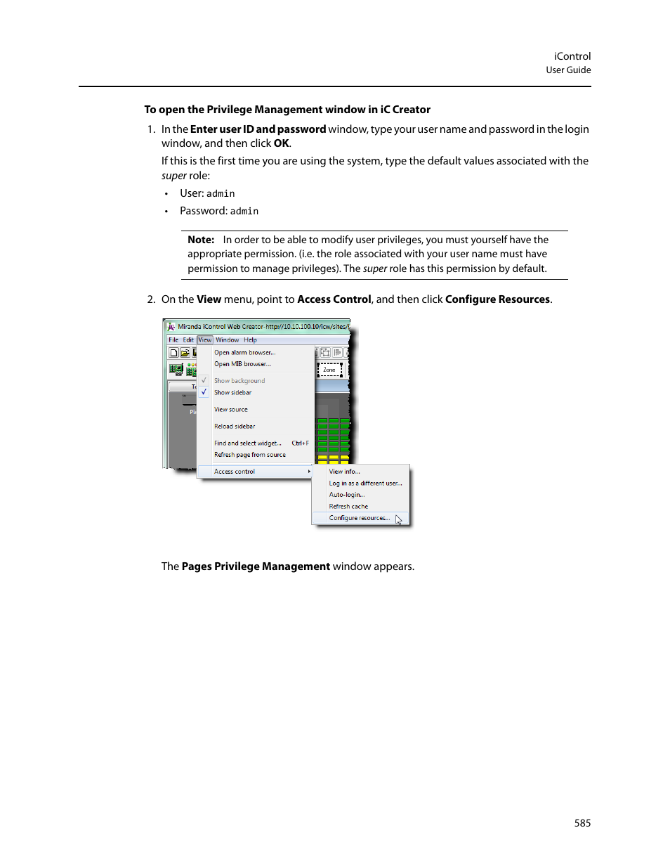 Grass Valley iControl V.6.02 User Manual | Page 595 / 610