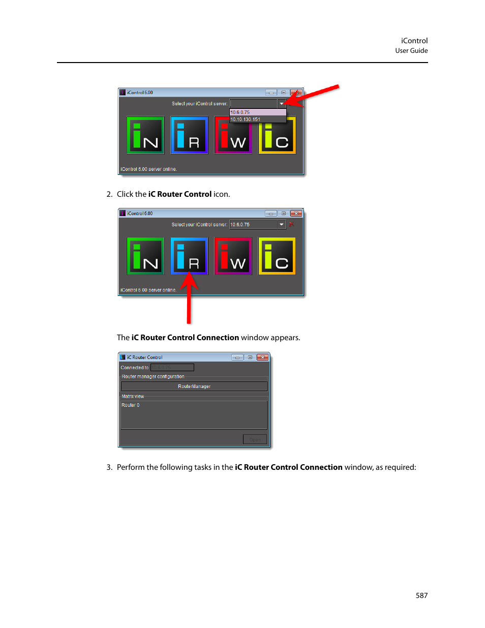 Grass Valley iControl V.6.02 User Manual | Page 597 / 610