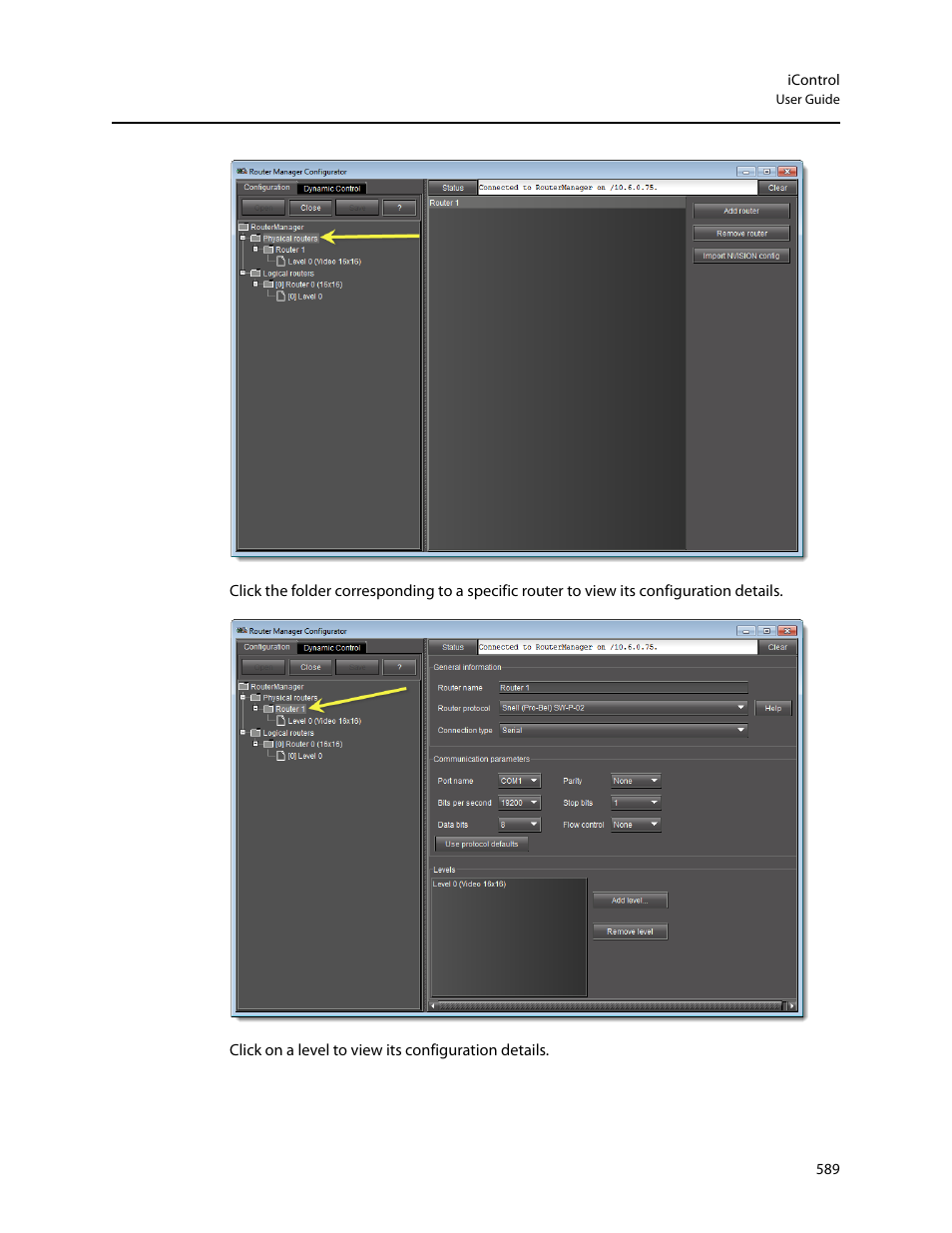 Grass Valley iControl V.6.02 User Manual | Page 599 / 610
