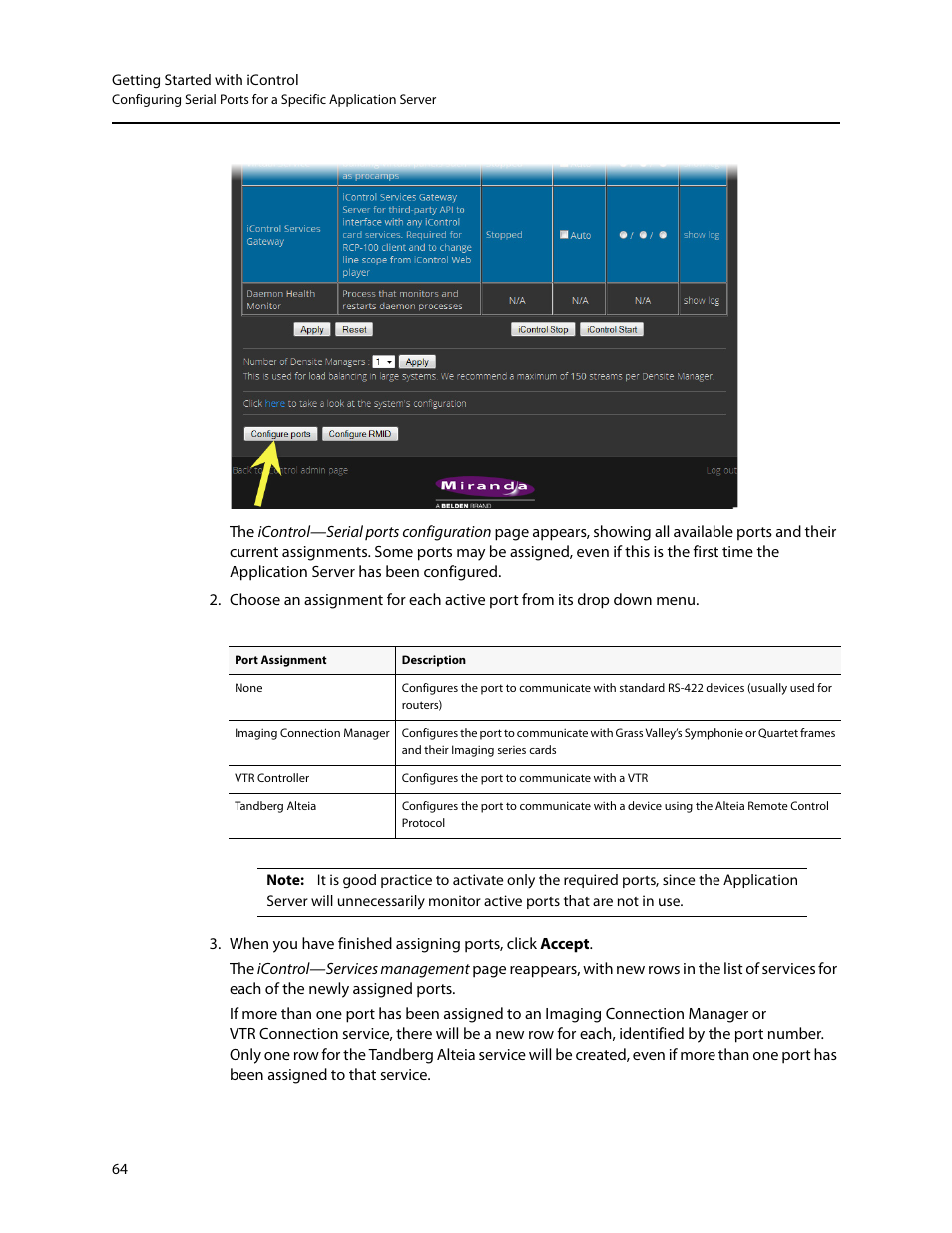 Grass Valley iControl V.6.02 User Manual | Page 74 / 610