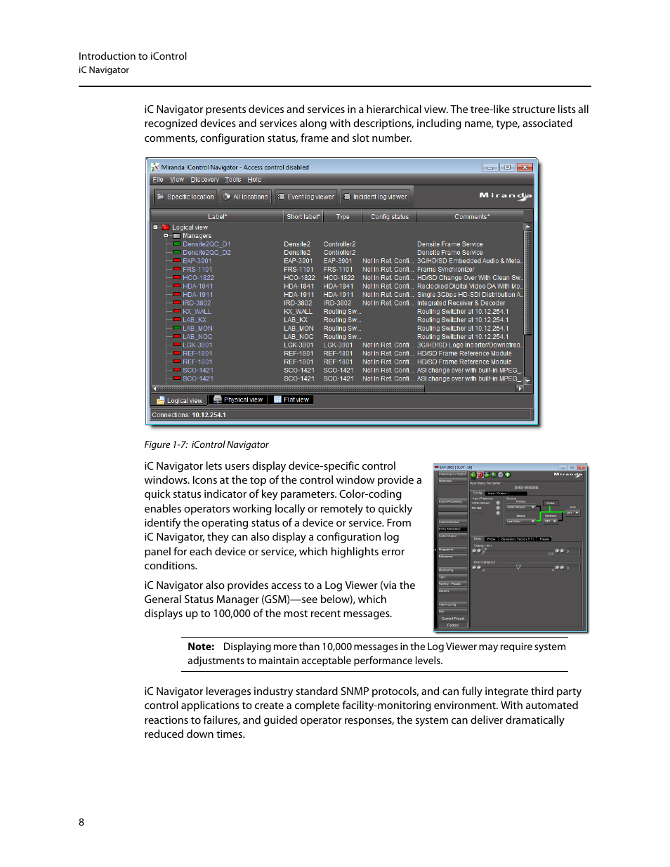 Grass Valley iControl V.4.43 User Manual | Page 18 / 772