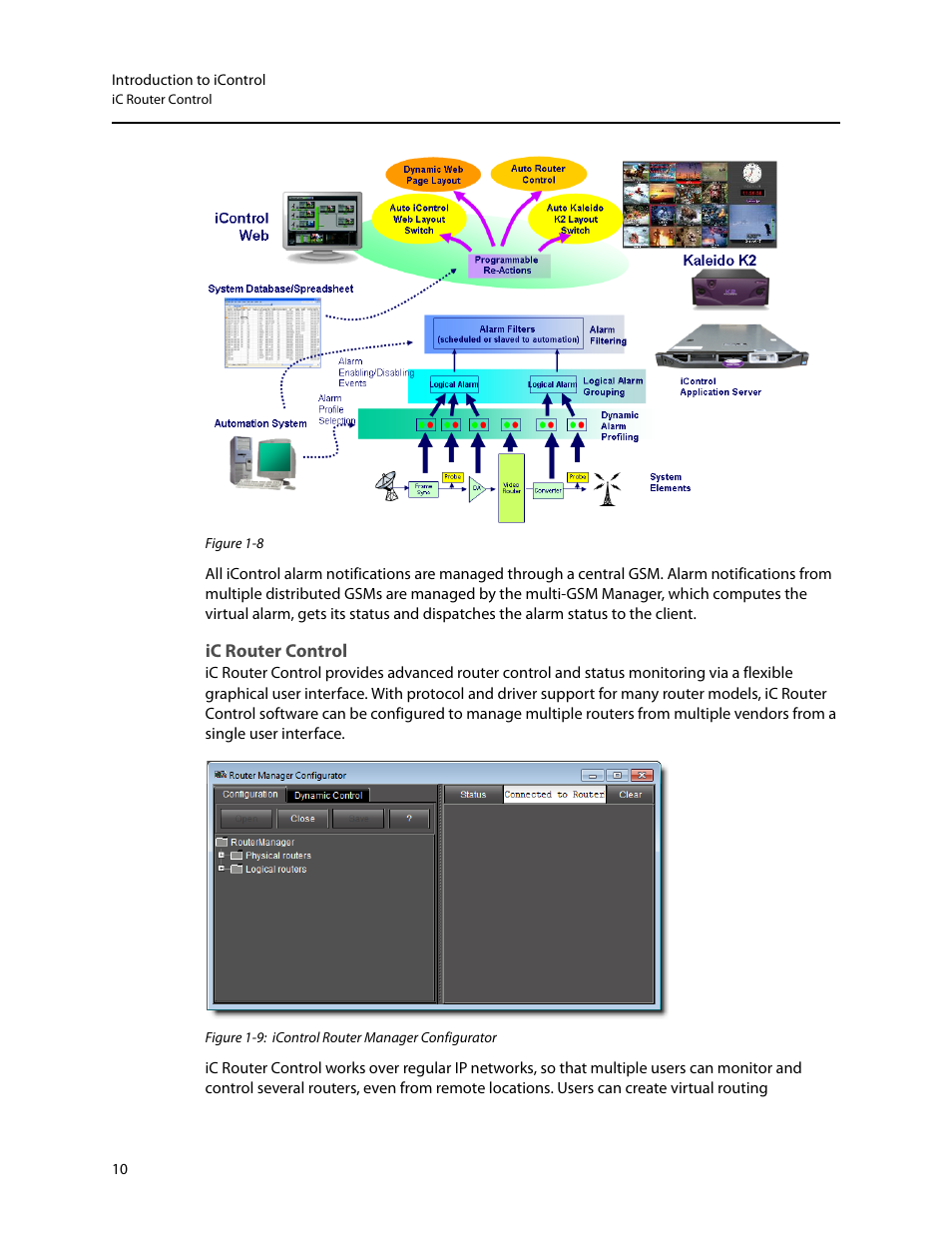 Ic router control | Grass Valley iControl V.4.43 User Manual | Page 20 / 772