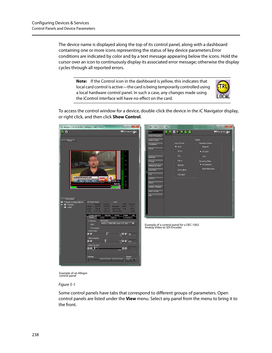 Grass Valley iControl V.4.43 User Manual | Page 248 / 772
