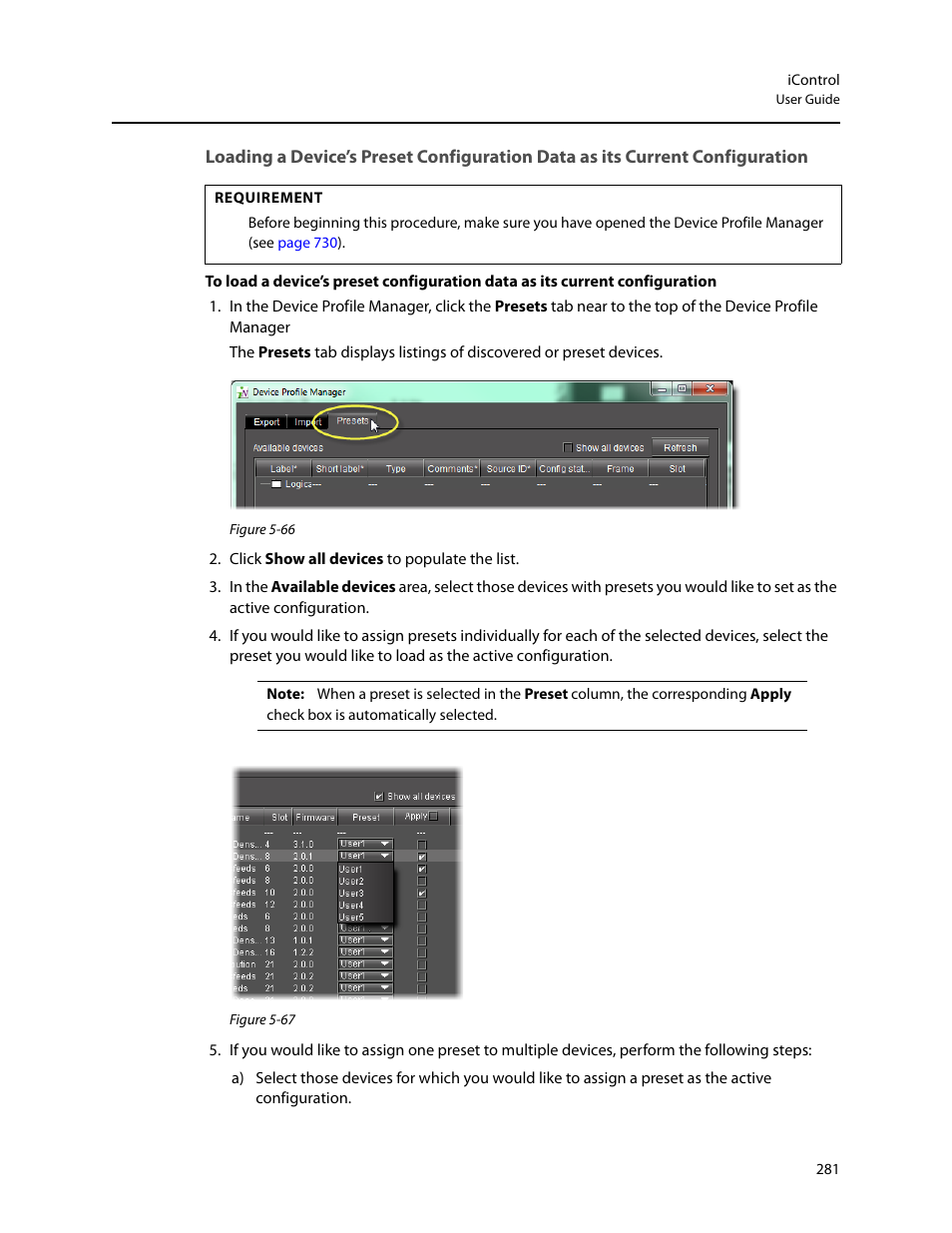 Grass Valley iControl V.4.43 User Manual | Page 291 / 772