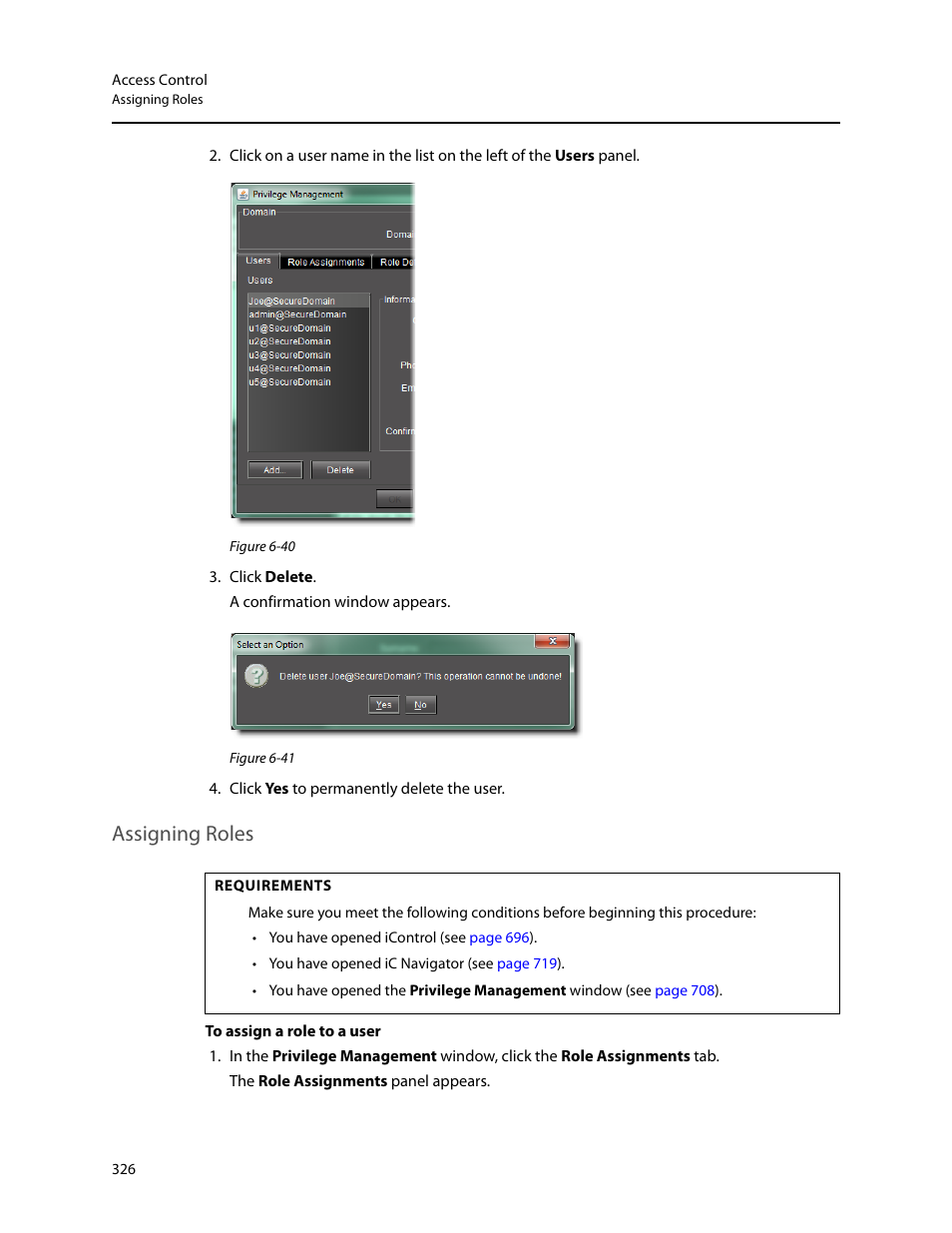 Assigning roles | Grass Valley iControl V.4.43 User Manual | Page 336 / 772