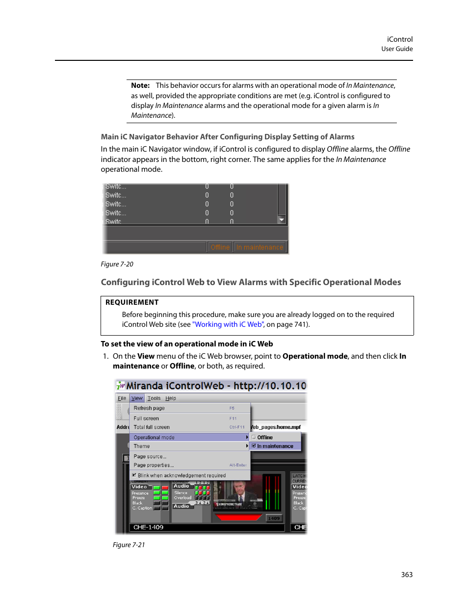 Grass Valley iControl V.4.43 User Manual | Page 373 / 772