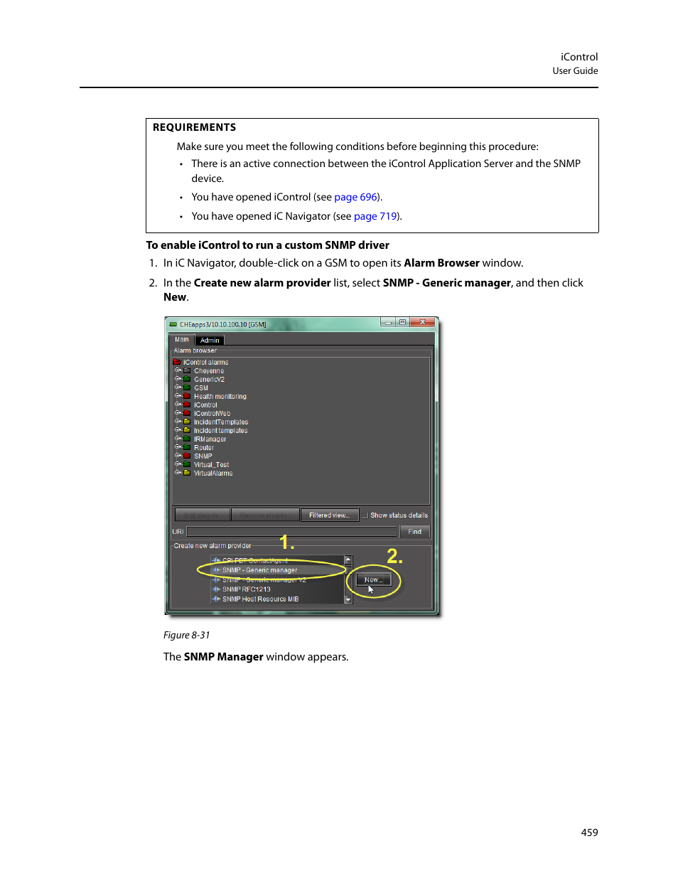 Grass Valley iControl V.4.43 User Manual | Page 469 / 772