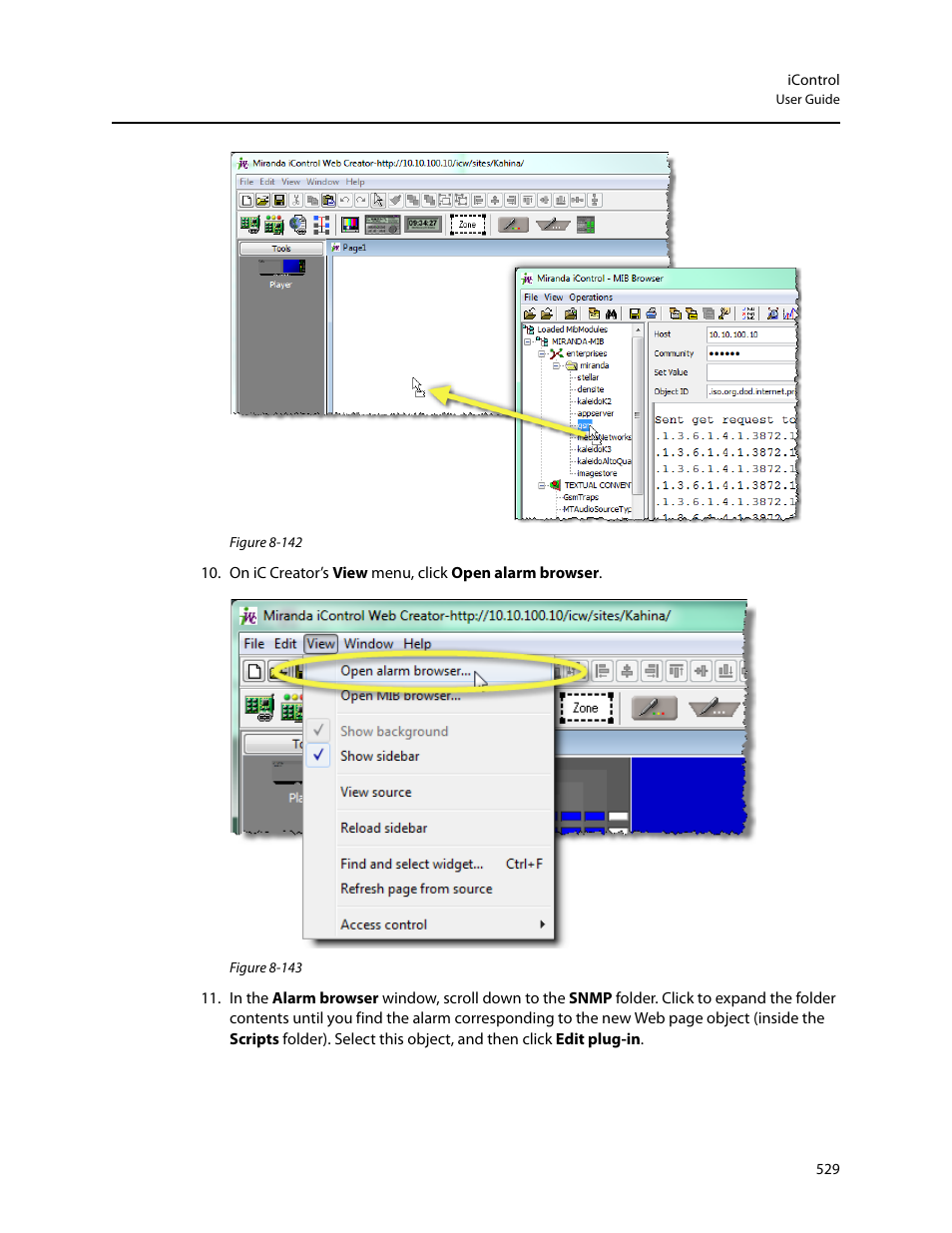 Grass Valley iControl V.4.43 User Manual | Page 539 / 772