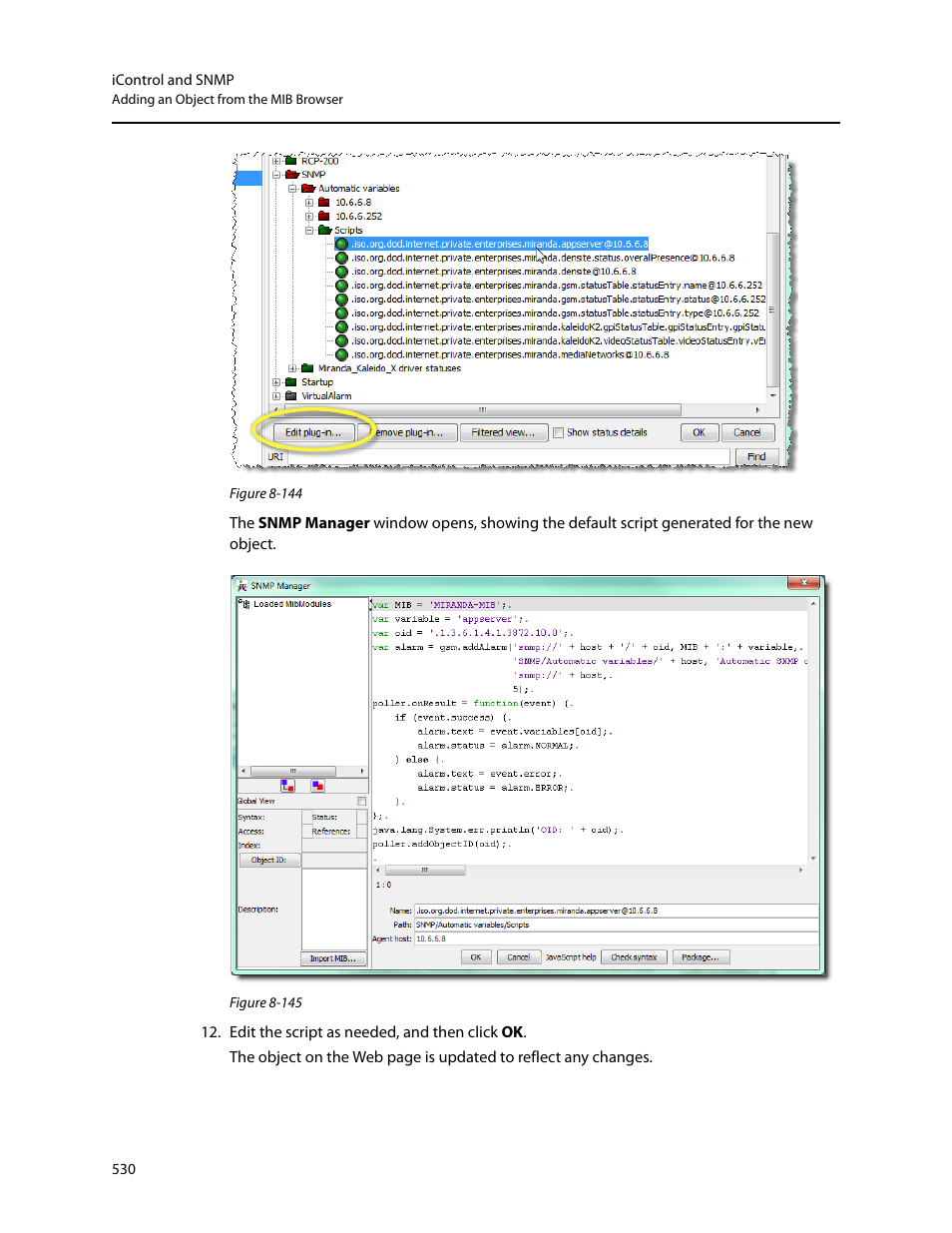 Grass Valley iControl V.4.43 User Manual | Page 540 / 772