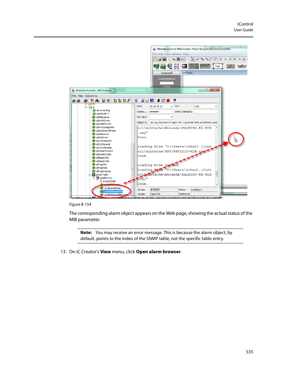 Grass Valley iControl V.4.43 User Manual | Page 545 / 772