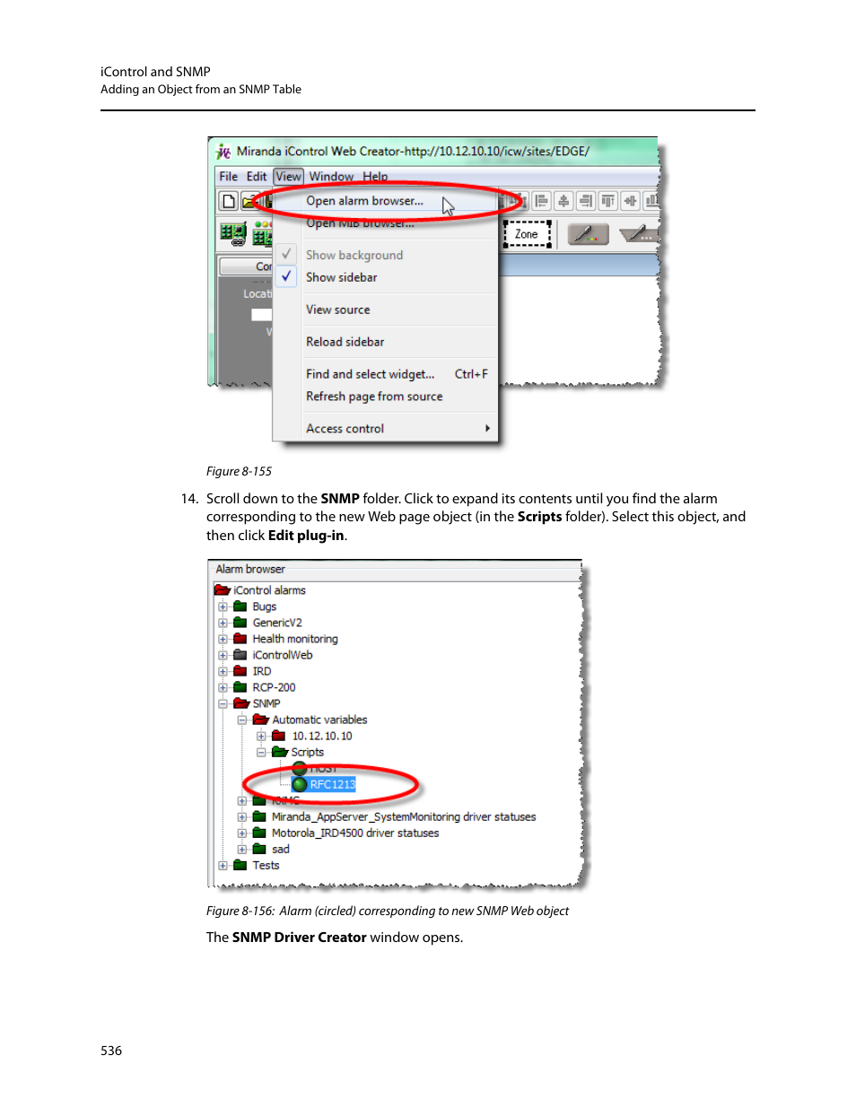 Grass Valley iControl V.4.43 User Manual | Page 546 / 772
