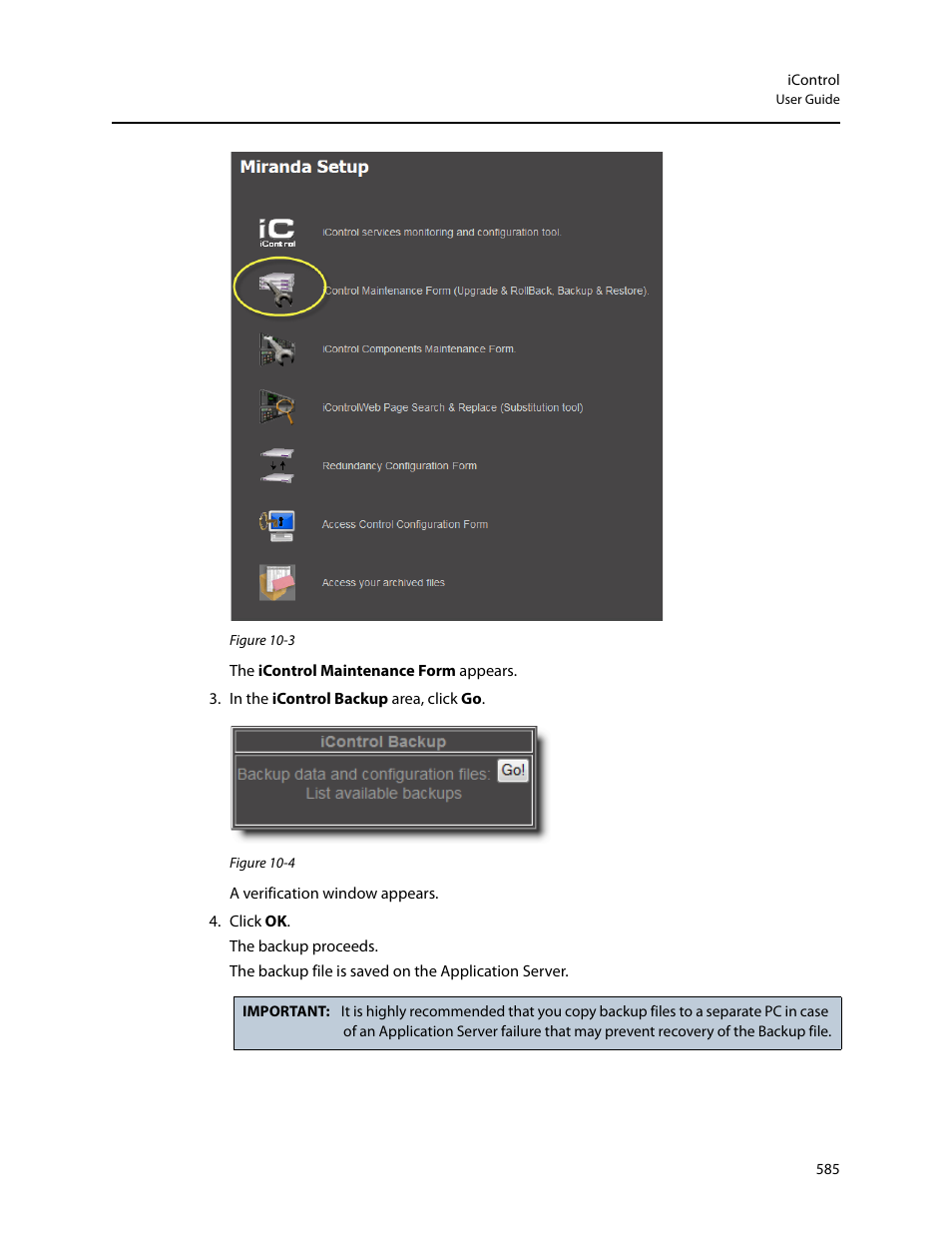 Grass Valley iControl V.4.43 User Manual | Page 595 / 772