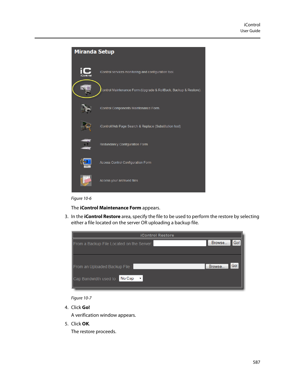 Grass Valley iControl V.4.43 User Manual | Page 597 / 772