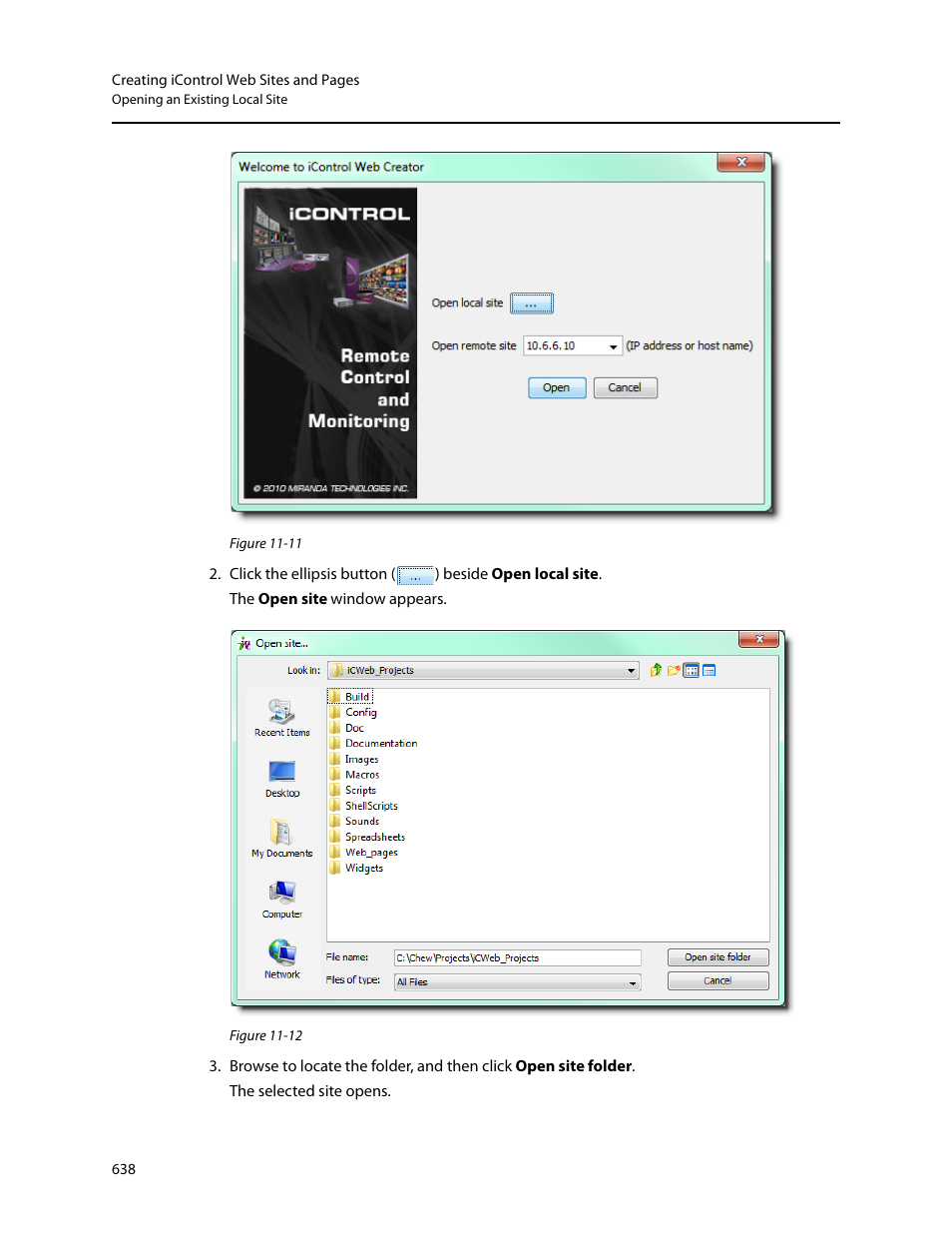 Grass Valley iControl V.4.43 User Manual | Page 648 / 772