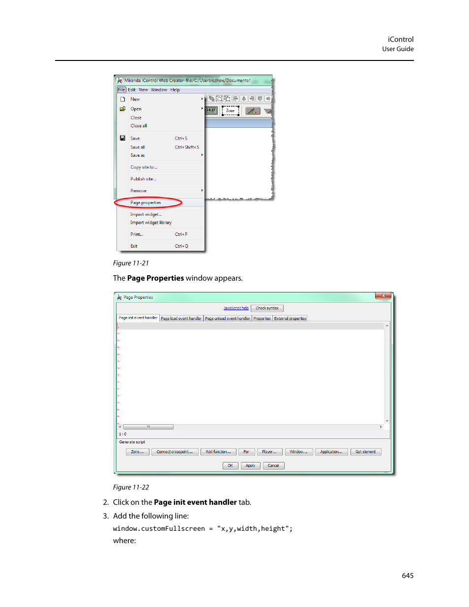 Grass Valley iControl V.4.43 User Manual | Page 655 / 772
