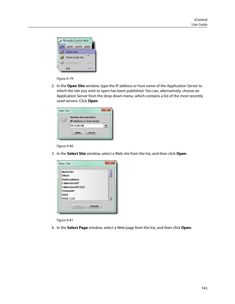 Grass Valley iControl V.4.43 User Manual | Page 753 / 772