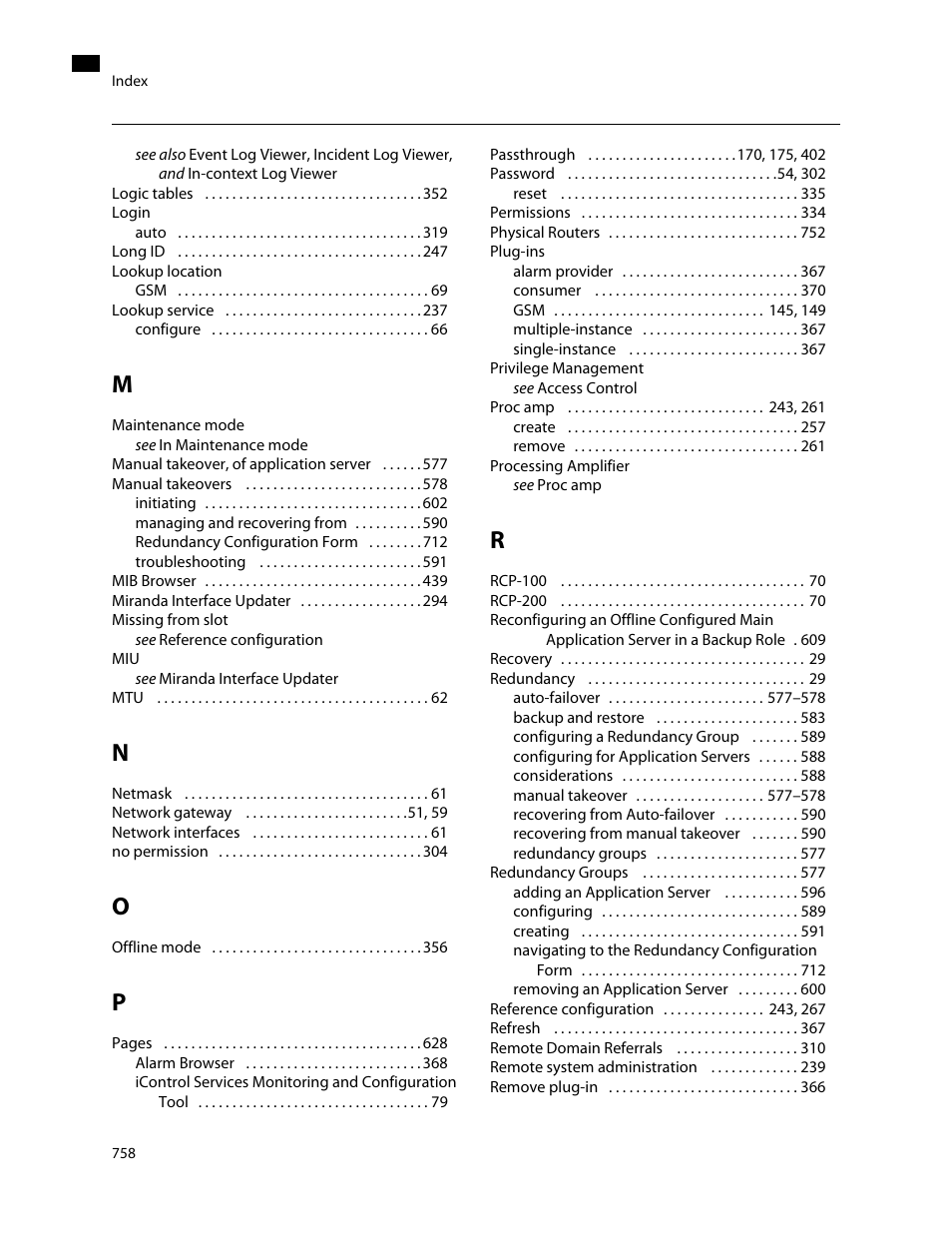 Grass Valley iControl V.4.43 User Manual | Page 768 / 772