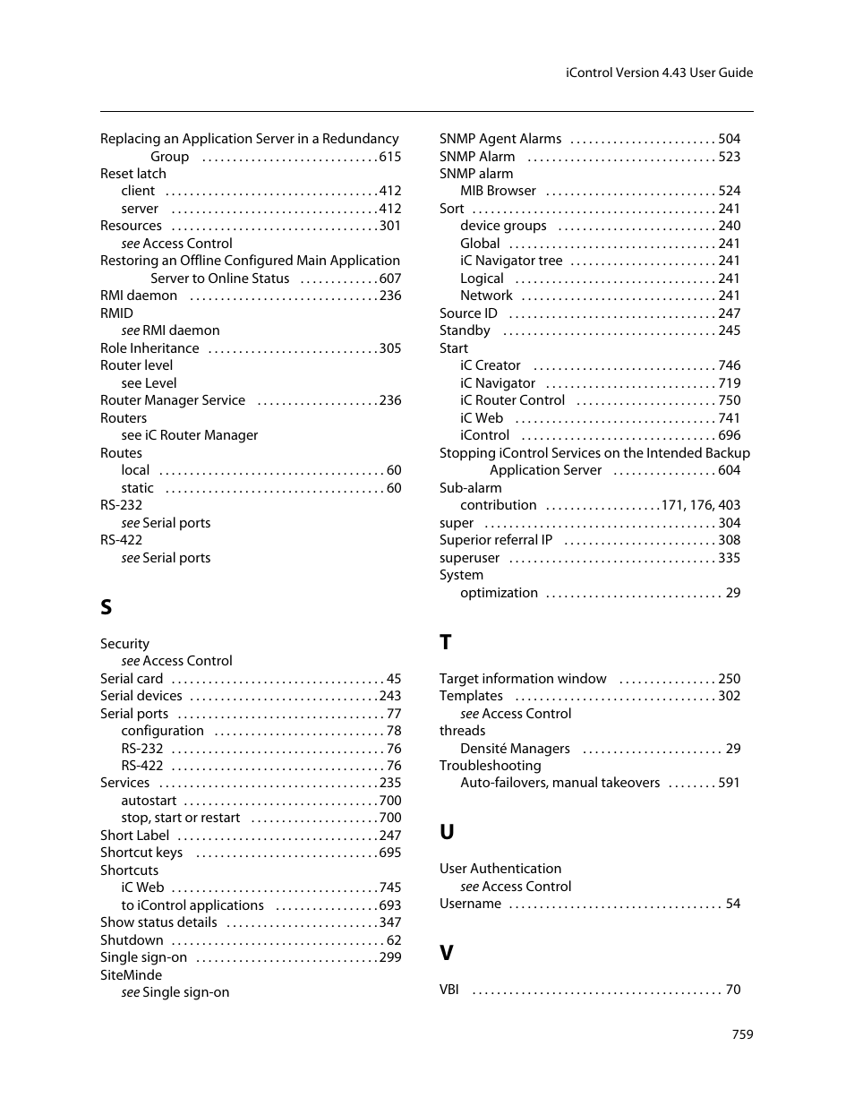 Grass Valley iControl V.4.43 User Manual | Page 769 / 772