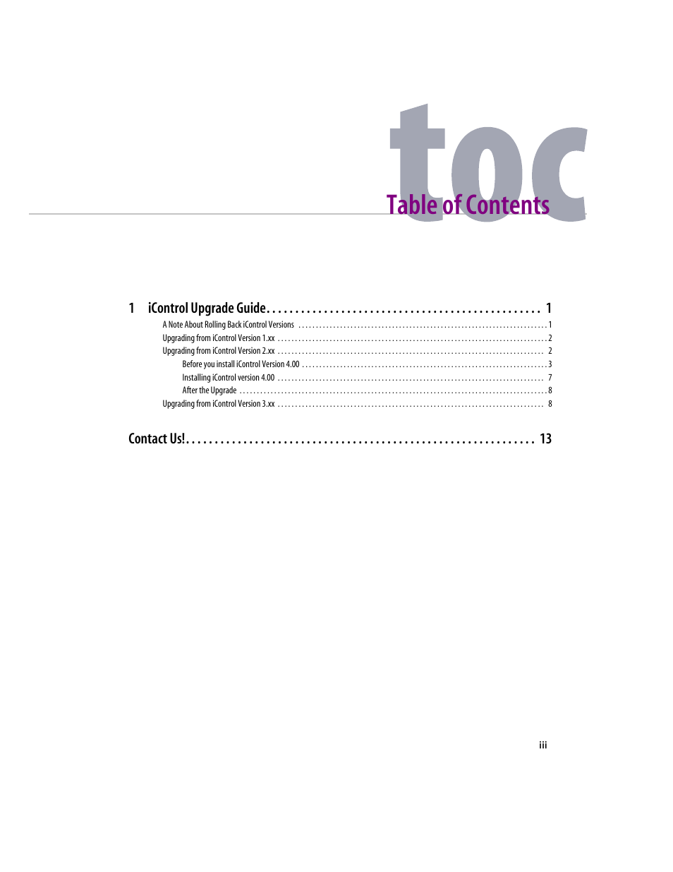 Grass Valley iControl V.4.00 User Manual | Page 3 / 17