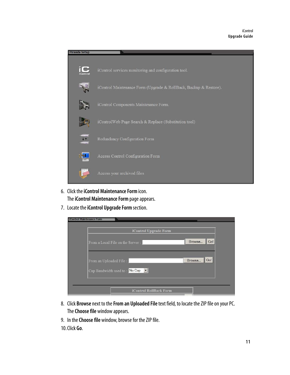 Grass Valley iControl Upgrade Guide User Manual | Page 15 / 17