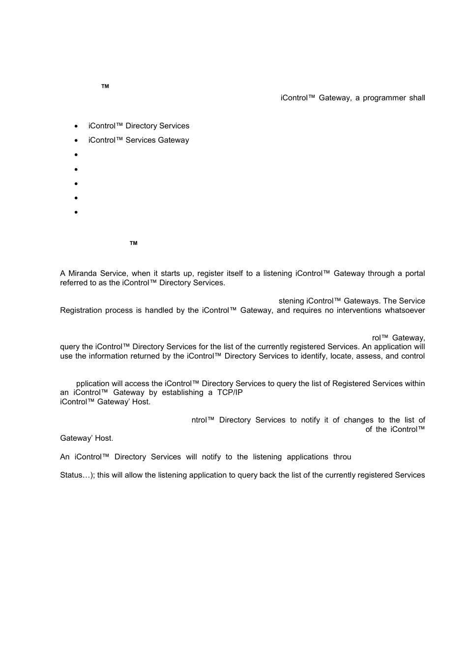 Grass Valley iControl Services Gateway User Manual | Page 6 / 26
