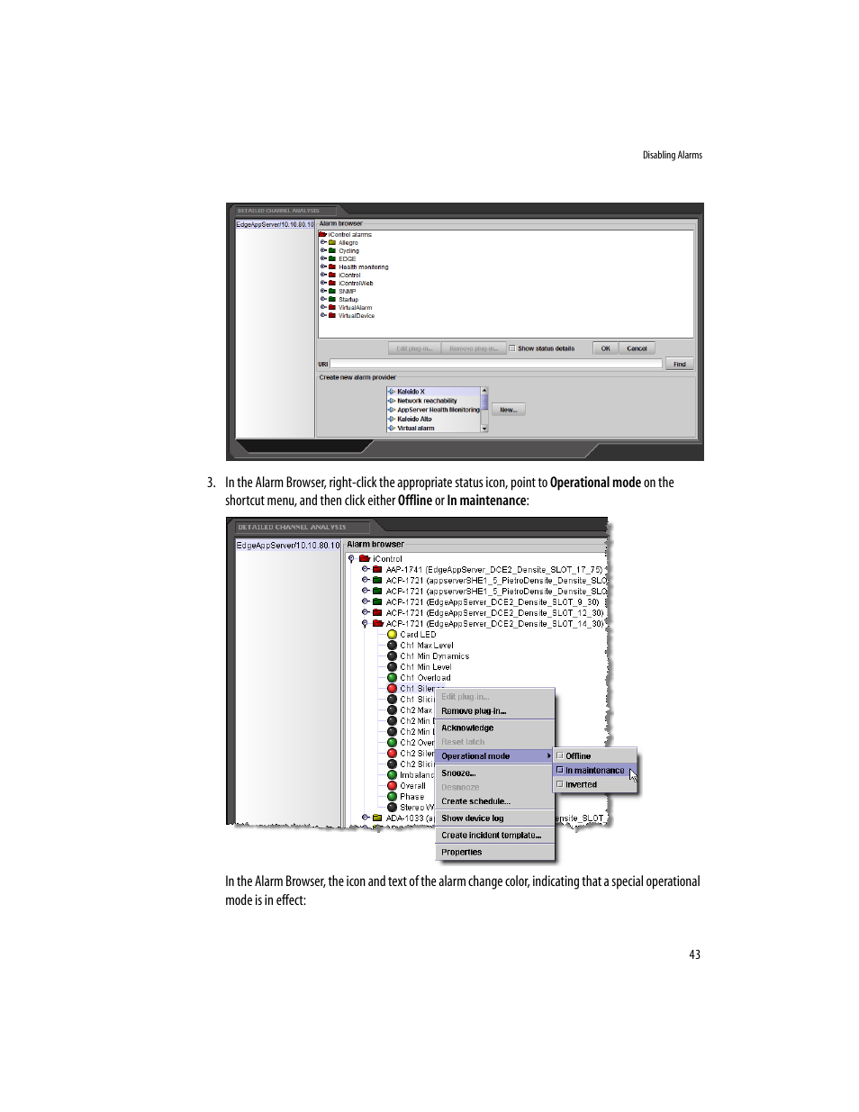 Grass Valley iControlEdge v.1.20 User Manual | Page 47 / 62