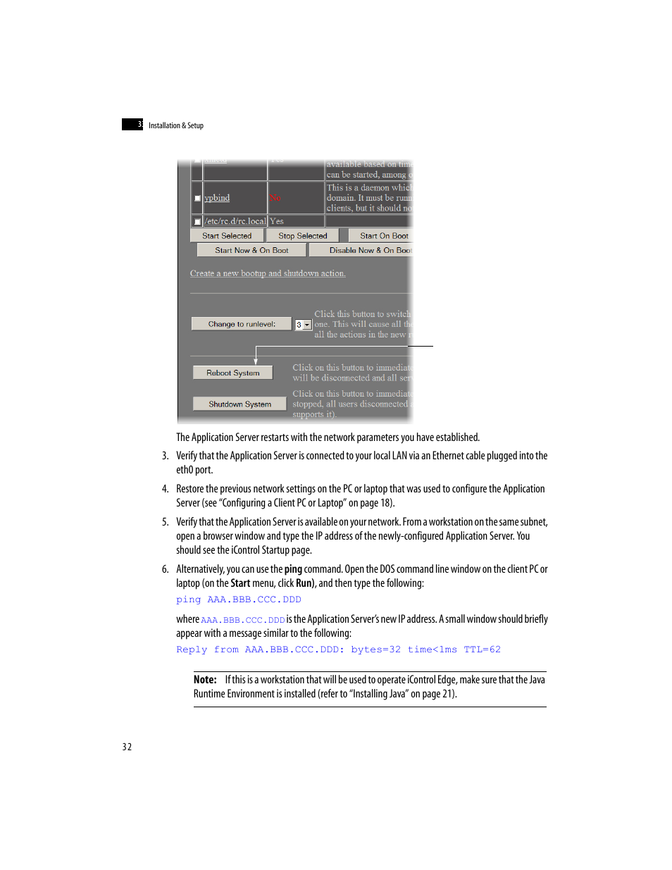 Grass Valley iControlEdge v.1.20 Installation User Manual | Page 36 / 110