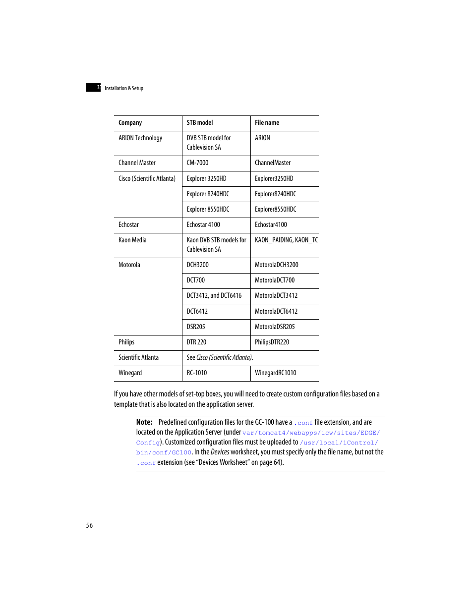 Grass Valley iControlEdge v.1.20 Installation User Manual | Page 60 / 110