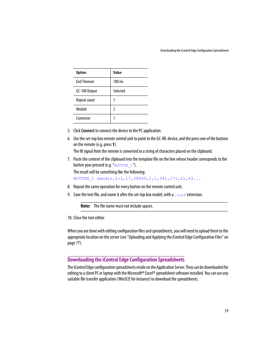 Grass Valley iControlEdge v.1.20 Installation User Manual | Page 63 / 110