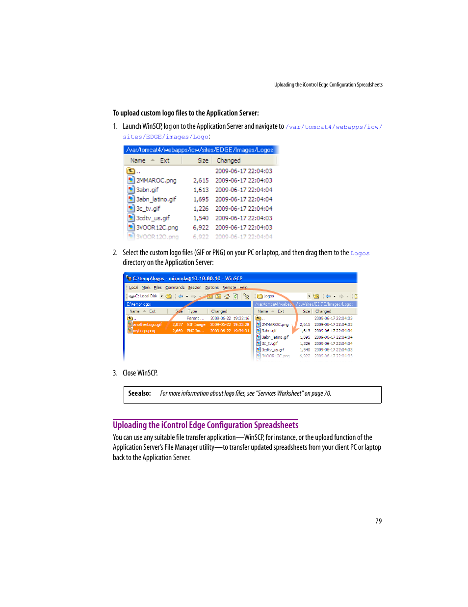 Grass Valley iControlEdge v.1.20 Installation User Manual | Page 83 / 110