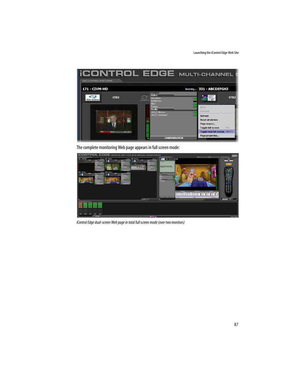 Grass Valley iControlEdge v.1.20 Installation User Manual | Page 91 / 110