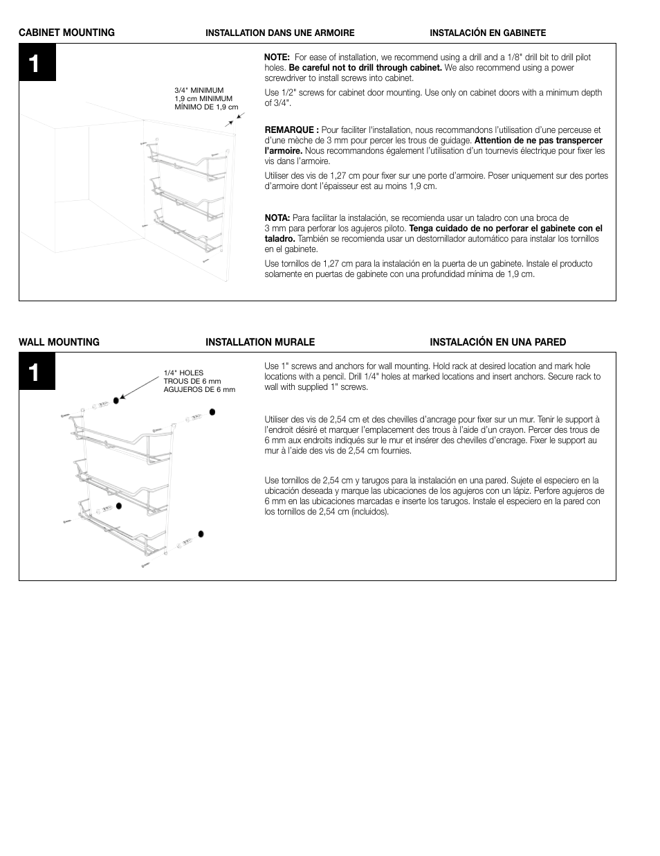 Closet Maid In-Cabinet Spice Rack 3180 User Manual | Page 2 / 2